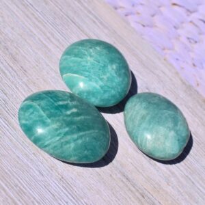 Amazonit Handschmeichler – Inneres Gleichgewicht spüren - XL