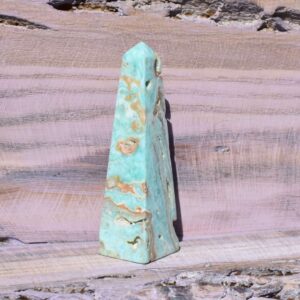 Karibik Calcit Obelisk