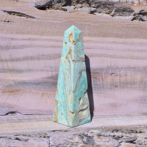 Karibik Calcit Obelisk – Bild 2
