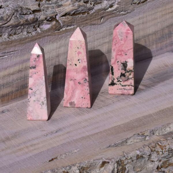Rhodonit Obelisk – Bild 2
