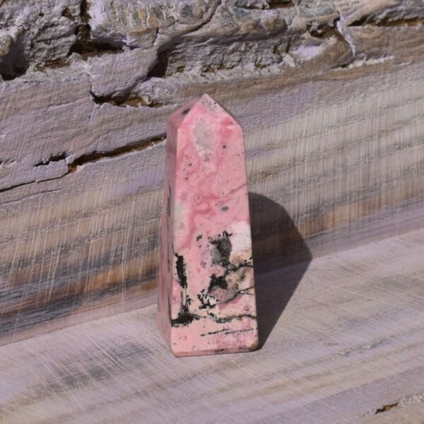 Rhodonit Obelisk – Bild 5