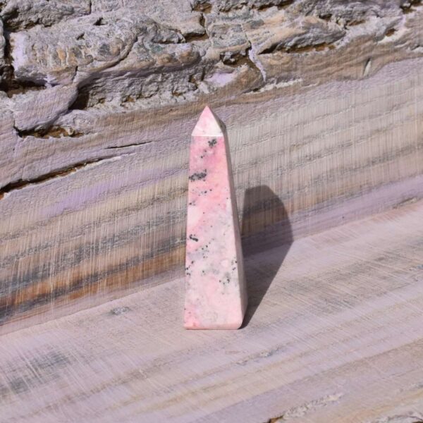 Rhodonit Obelisk – Bild 3