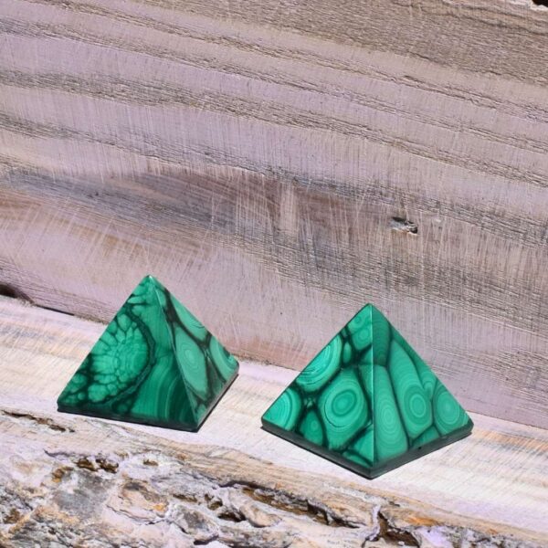Malachit Pyramide – Bild 2