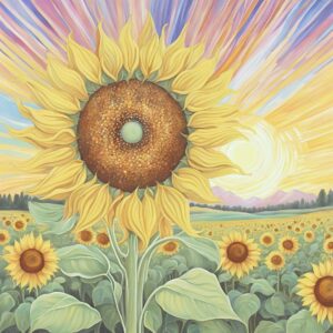 Sonnenblumen-Meditation zur Kräuterweihe