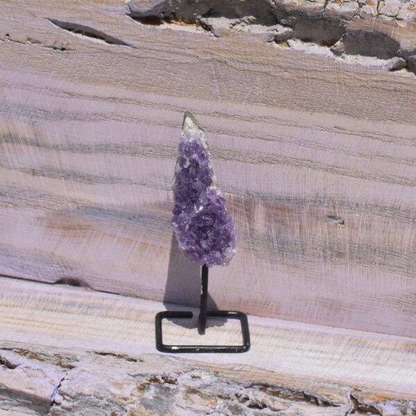 Amethyst Freiform auf Ständer – Stille trägt dich – Bild 4