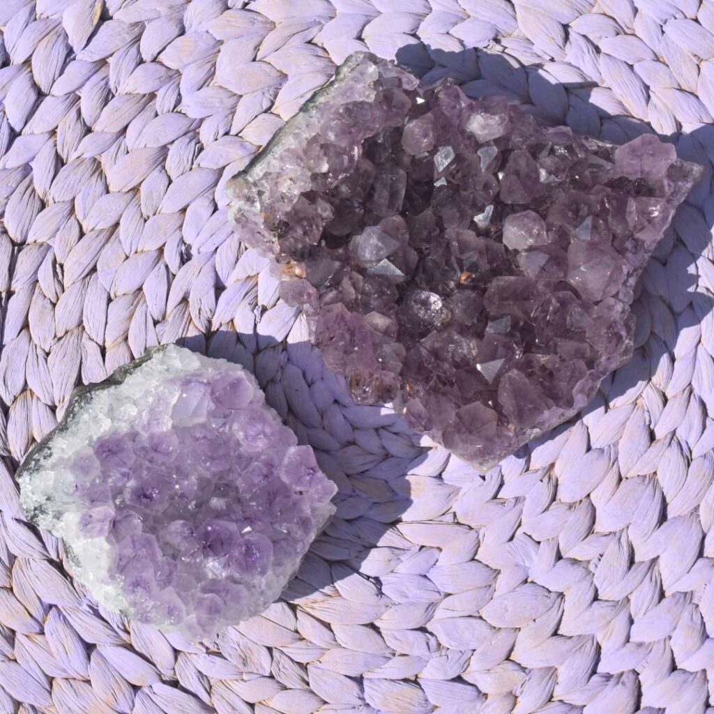 Amethyst Stufe – Reinigung für Raum & Seele