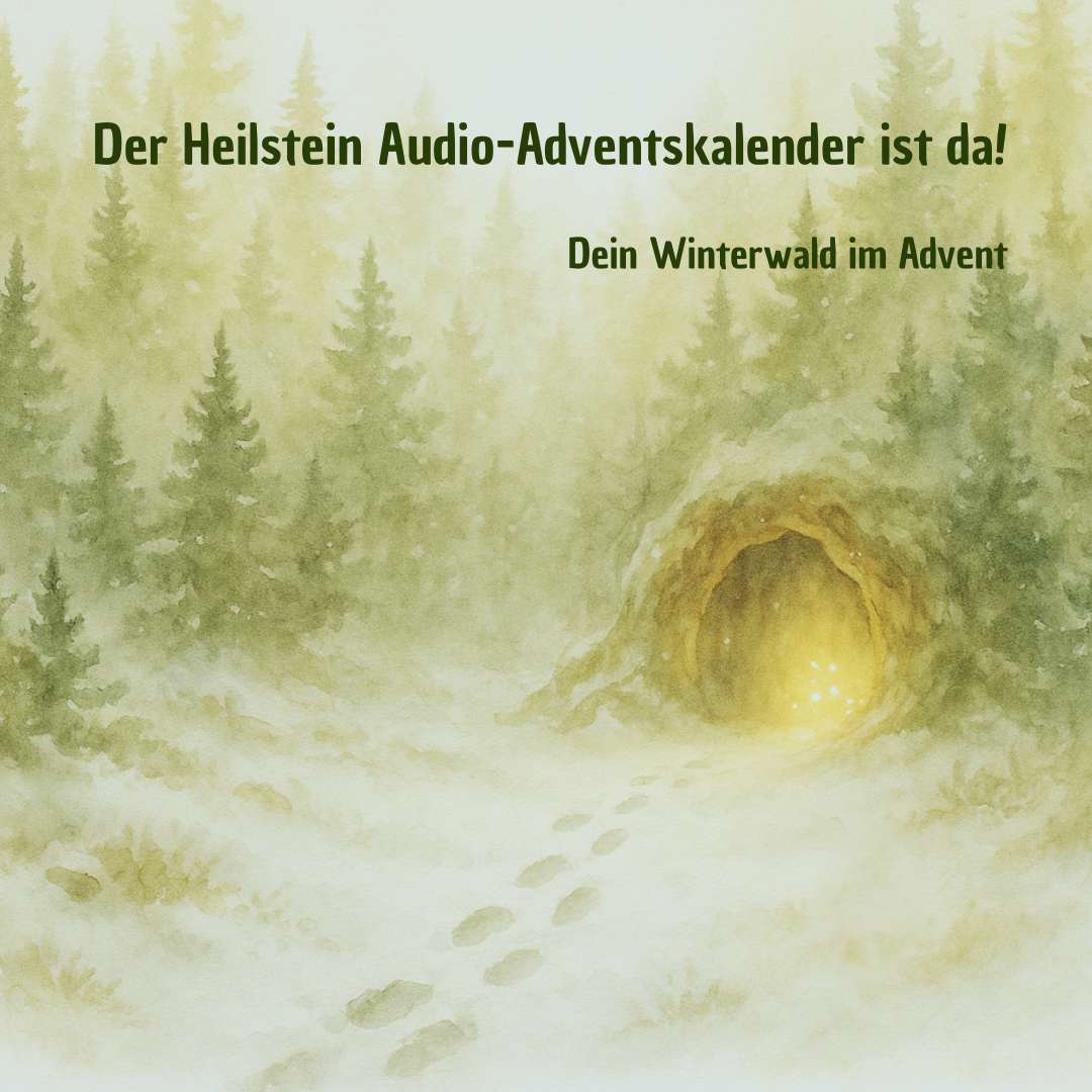 Heilstein Audio-Adventskalender „Deine Reise durch den Winterwald“