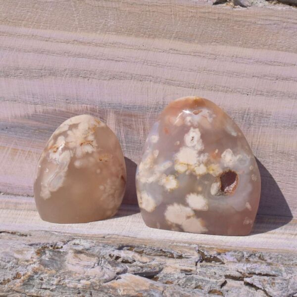 Kirschblüten Chalcedon Freiform