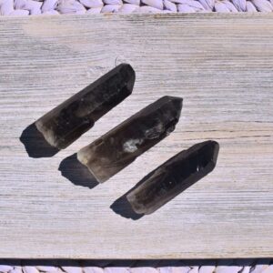 Rauchquarz Spitze natur – Dein purer Schutzraum - klein