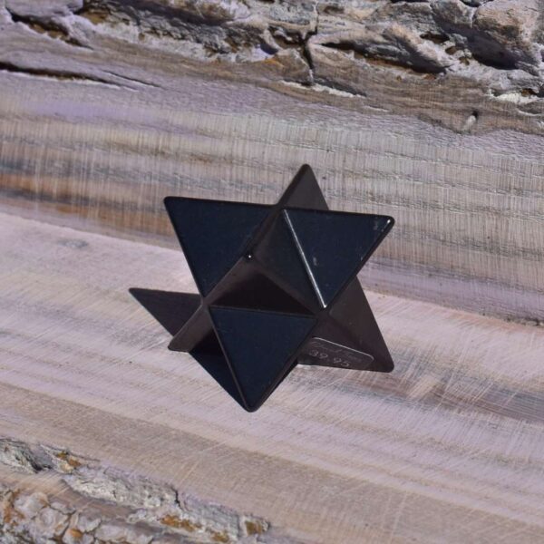 Schungit Merkaba Stern – Bild 3