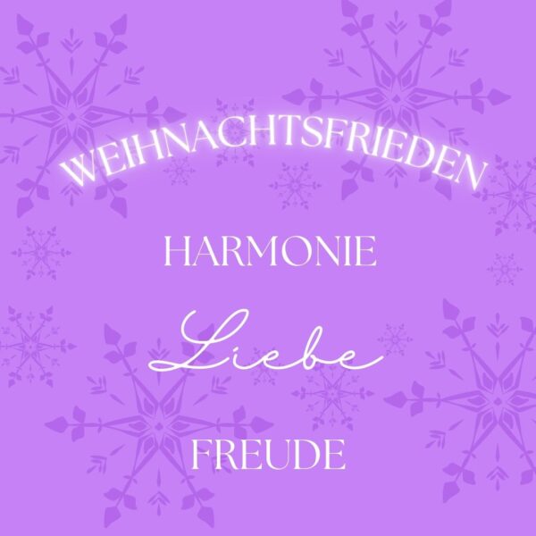 Weihnachtsfrieden Energie Armband mit Kerze – Bild 3