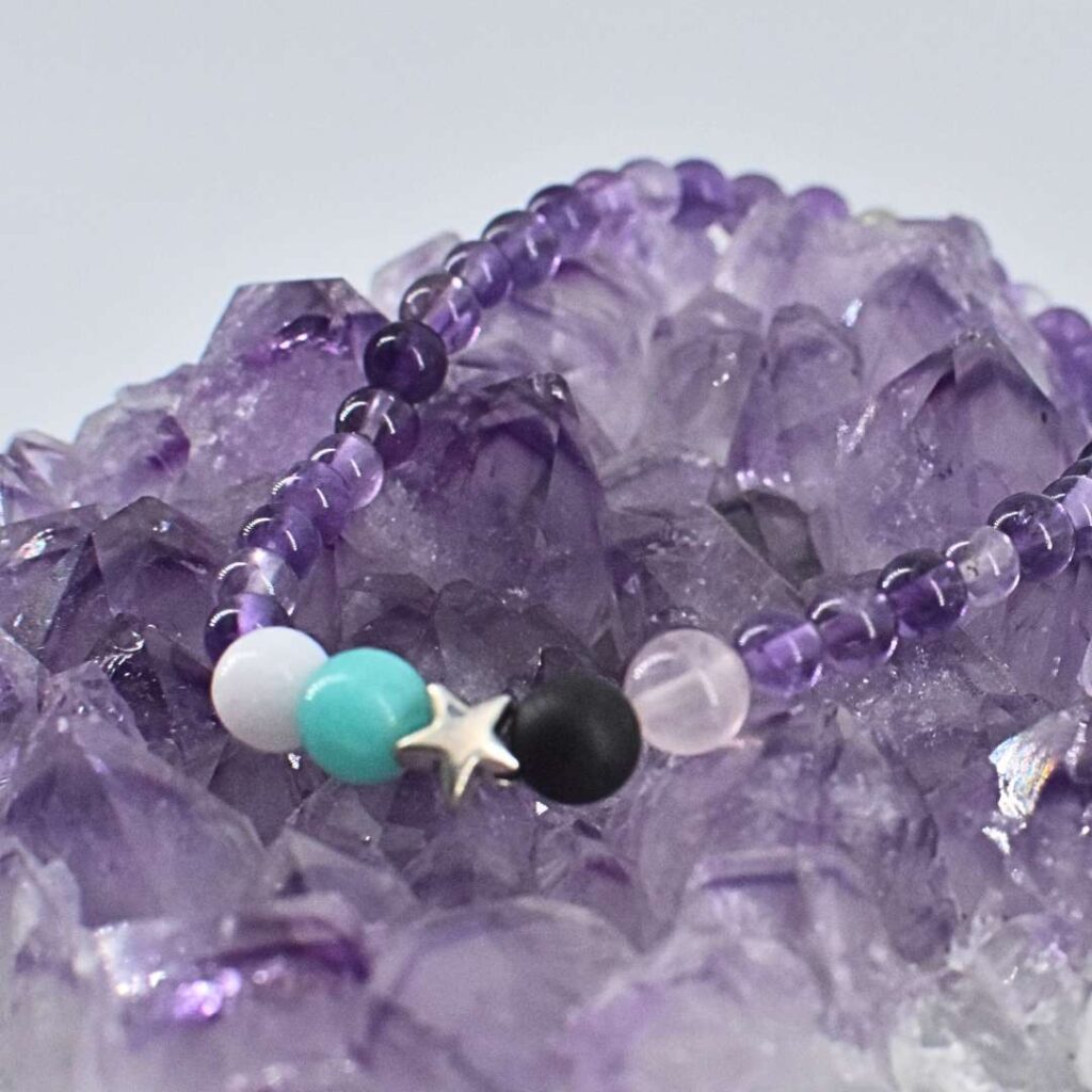 Weihnachtsfrieden Energie Armband mit Kerze
