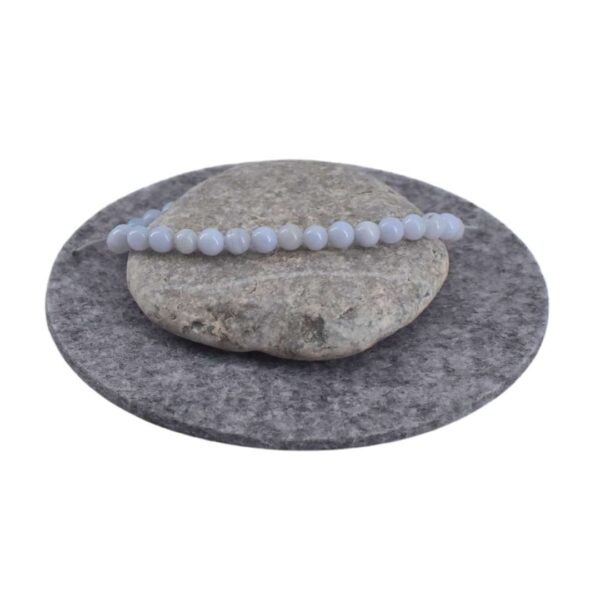 Chalcedon blau - Energie Armband – Bild 3