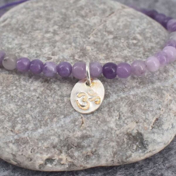 Lepidolith - Energie Armband – Bild 4
