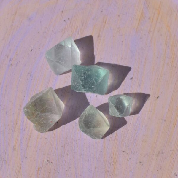 Fluorit Oktaeder – Bild 5