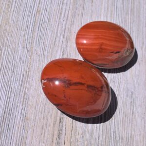 roter Jaspis Handschmeichler