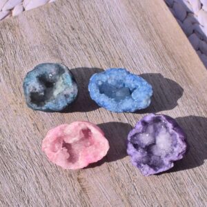 Lebensfreude Geode – Dein Kraftstein voller Farbe, Licht und Freude