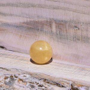 Citrin Kugel – Sonne in deiner Hand