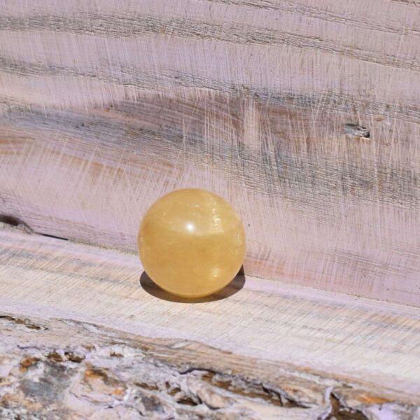 Citrin Kugel – Sonne in deiner Hand