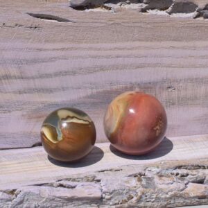 Polychrom Jaspis Kugel – Ausgeglichenheit & neue Lebenskraft