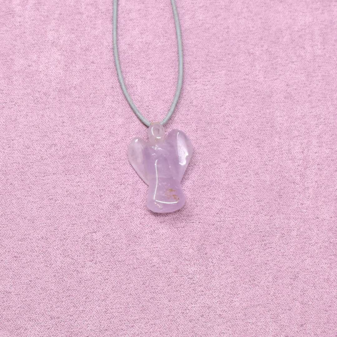 Amethyst Halskette Engel-Anhänger – Schutz & Intuition – Bild 3