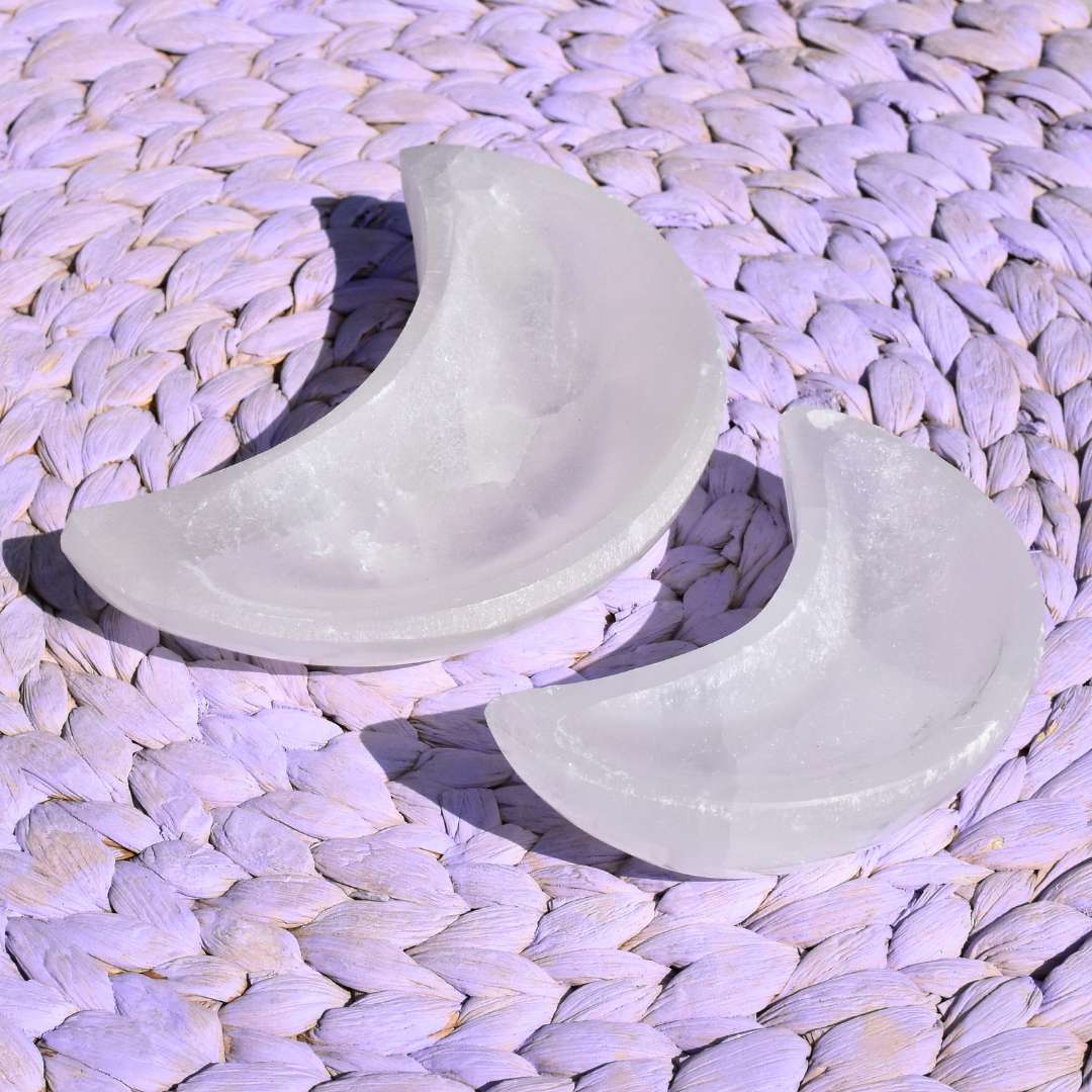 Selenit Schale "Mond" – Licht & innere Ruhe – Bild 5