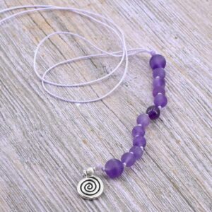 Amethyst Meditationskette für die Rauhnächte – Hüterin des Neubeginns
