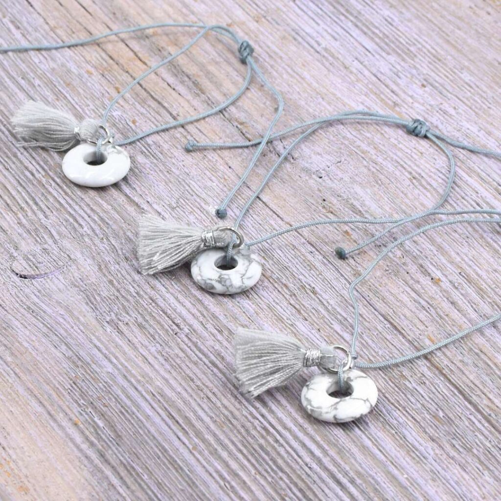 Magnesit Mini Donut Armband – sanfte Ruhe für Herz und Gedanken