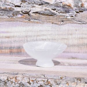 Selenit Schale mini – Wo Licht Gestalt annimmt