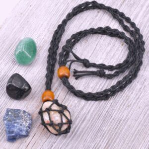 Edelsteinbeutel-Wechselkette – dein Stein für jeden Moment