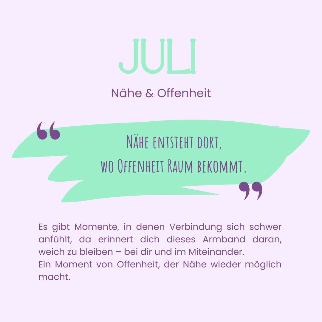 Juli Geburtsstein Armband – Nähe & Offenheit | Rhodonit & Rosenquarz – Bild 3