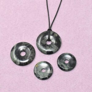 Eldarit Halskette Donut-Anhänger – Ruhe & innere Balance