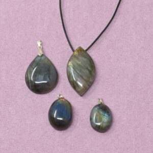 Labradorit Halskette Freiform-Anhänger – Kreativität & dein wahres Potenzial