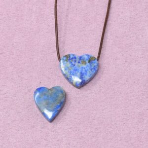 Lapis Lazuli Halskette Herz-Anhänger – Freundschaft & ehrliche Verbindung