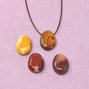 Mookait Halskette Tropfen-Anhänger – Wandel & neue Wege