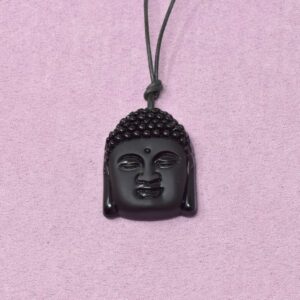 Onyx Halskette Buddha-Anhänger – innere Ruhe & bewusste Präsenz - B2