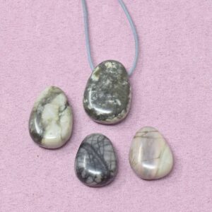 Picasso Jaspis Halskette Tropfen-Anhänger – Authentizität & deinen Weg aufrichtig gehen