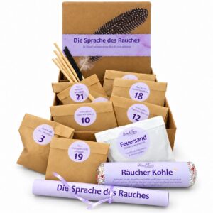 Die Sprache des Rauches – Räucher Adventskalender mit 24 Räuchermomenten