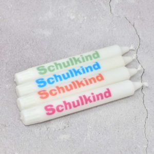 Schulkind - Kerze